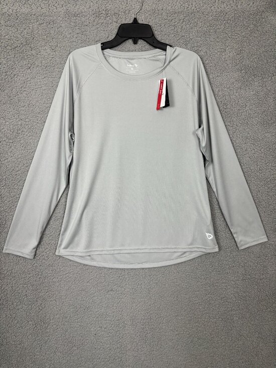 Baleaf Tops - Baleaf Gray Long Sleeve Shirt UPF 50+ Performance Activewear Run/Workout XL NWTs